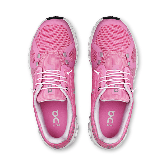 "On Running Cloud 6 Women's Raspberry sneakers by Hype Elixir – lightweight, cushioned, and stylish footwear for superior comfort and performance."