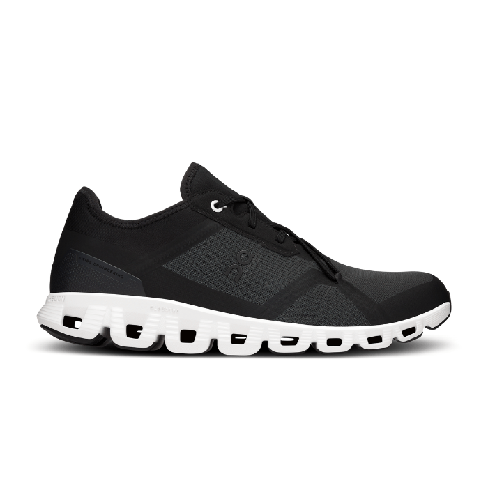 "On Running Cloud X3 AD Black White sneakers by Hype Elixir – sleek, performance-driven sneakers in a bold Black and White colorway, designed for comfort, support, and agility during any activity."