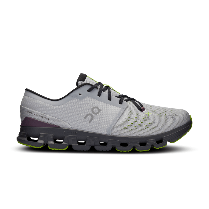 "On Running Cloud X4 Glacier Eclipse sneakers by Hype Elixir – versatile, lightweight sneakers featuring a Glacier Eclipse colorway, designed for superior comfort, agility, and performance."
