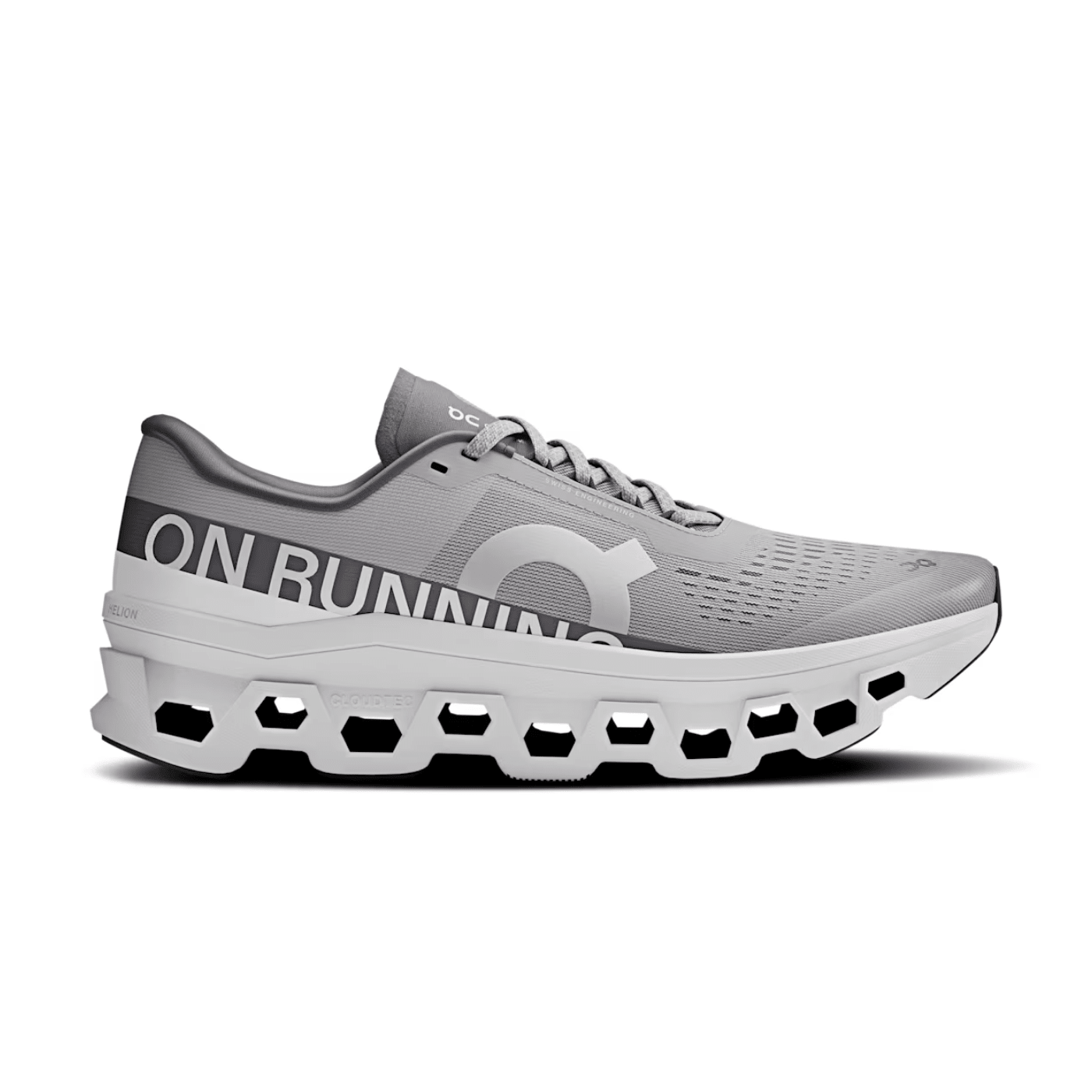 ON Running Cloudmonster 1 White | Glacier