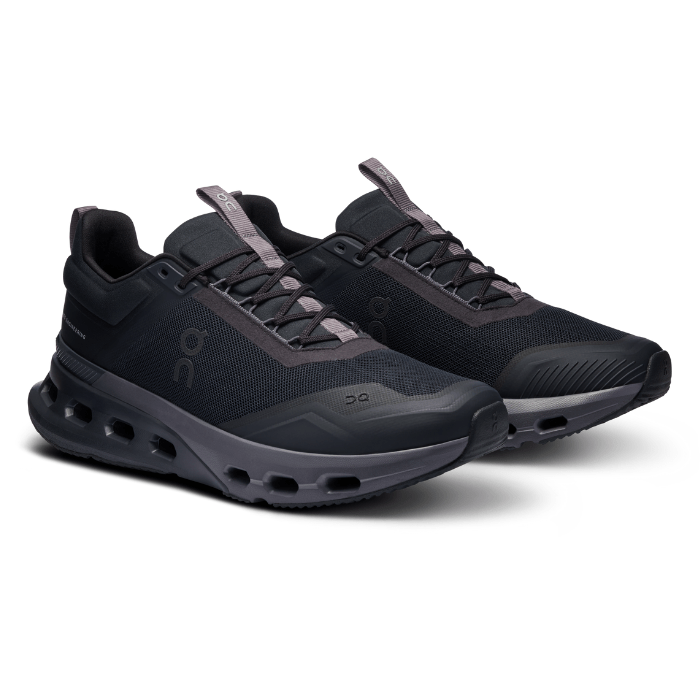 "On Running Cloudnova X Black Eclipse sneakers by Hype Elixir – sleek, performance-oriented sneakers featuring a bold Black Eclipse colorway, offering comfort and support for any activity."