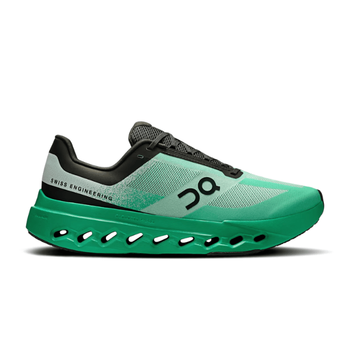 On Running Cloudsurfer Next Mint Black – lightweight, cushioned running shoes with sleek mint and black design. Shop on hypeelixir.com