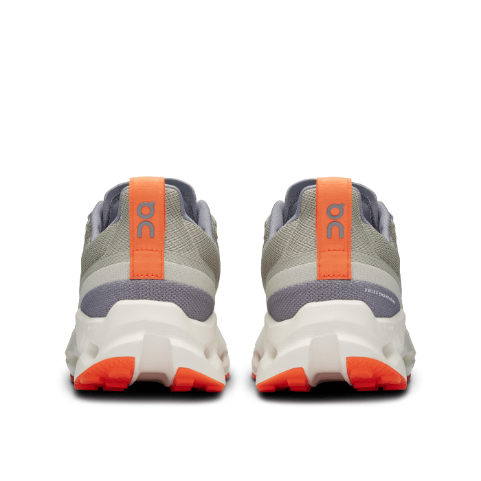 "On Running Cloudsurfer Trail Fossil Ivory sneakers by Hype Elixir – durable, cushioned trail running shoes featuring a Fossil Ivory colorway, designed for comfort and performance on all terrains."