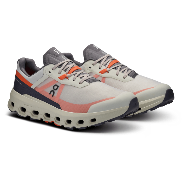 "On Running Cloudvista 2 Ice Flame sneakers by Hype Elixir – lightweight, agile trail running shoes with CloudTec® cushioning, featuring a bold Ice Flame colorway for style and performance."