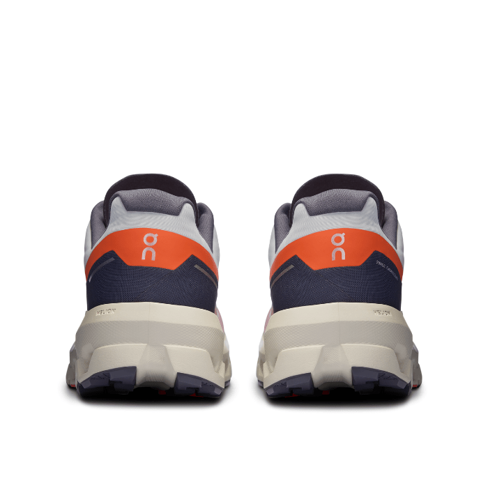 "On Running Cloudvista 2 Ice Flame sneakers by Hype Elixir – lightweight, agile trail running shoes with CloudTec® cushioning, featuring a bold Ice Flame colorway for style and performance."