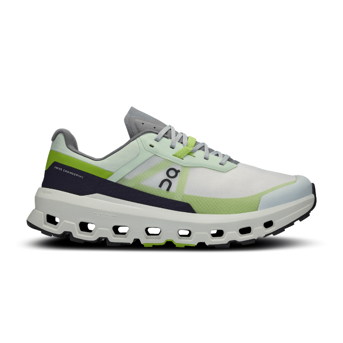 "On Running Cloudvista 2 Lima Kiwi sneakers by Hype Elixir – lightweight, versatile trail running shoes featuring a fresh Lima Kiwi colorway for comfort, agility, and style on any terrain."