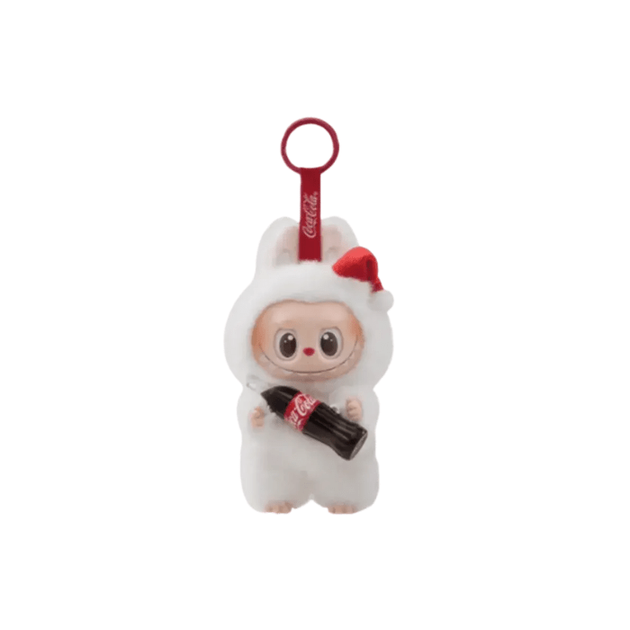Pop Mart Labubu Coca-Cola Series vinyl plush figure – a surprise collectible with playful design and vibrant details. Shop on hypeelixir.com