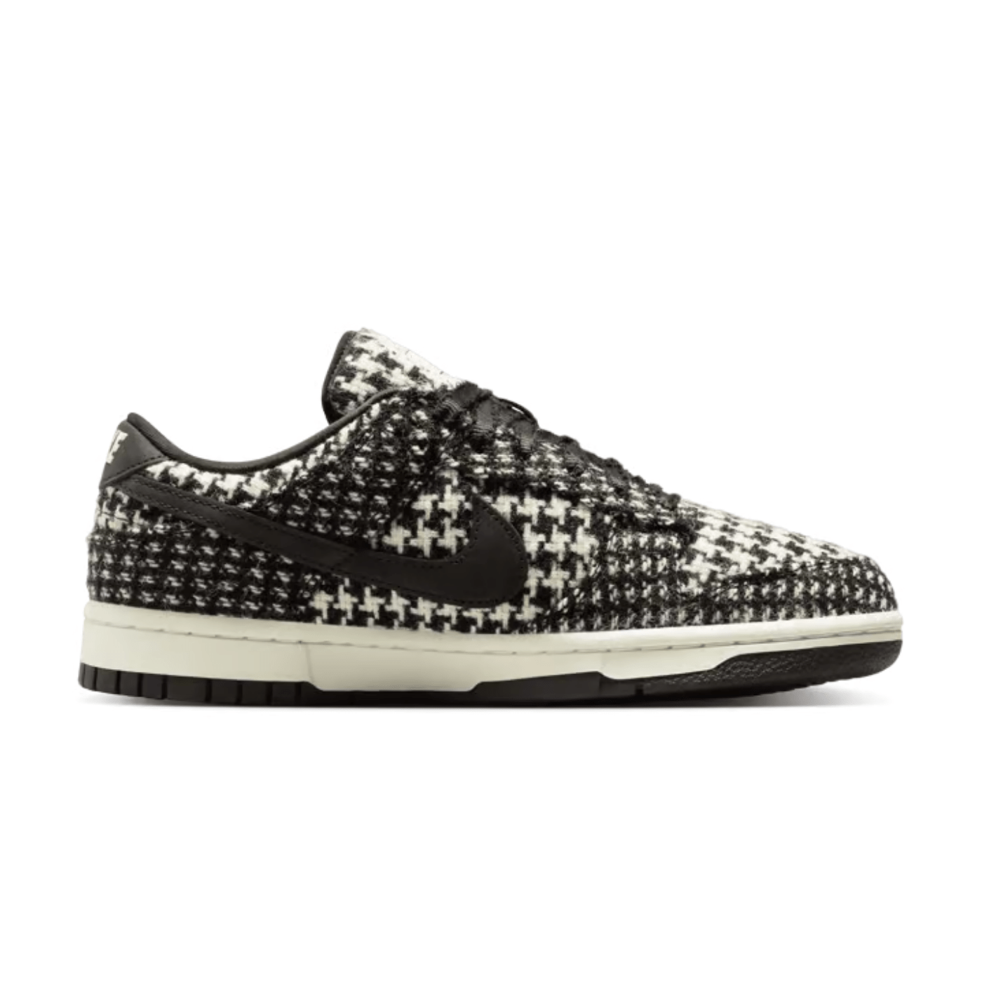Nike Dunk Low Harris Tweed White Black Multi (Women's)