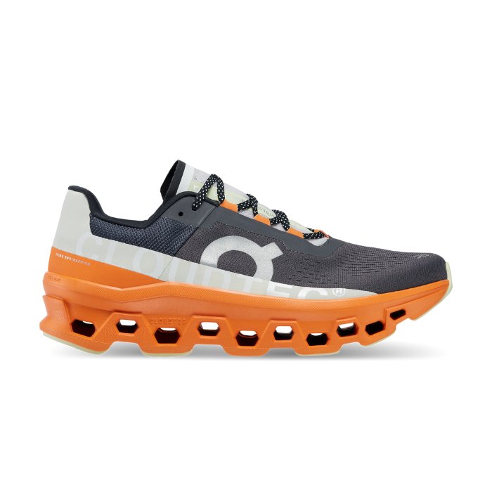 "On Running Cloudmonster Eclipse sneakers by Hype Elixir – high-performance, cushioned sneakers featuring a bold Eclipse colorway, designed for maximum comfort, support, and an energetic, modern look."