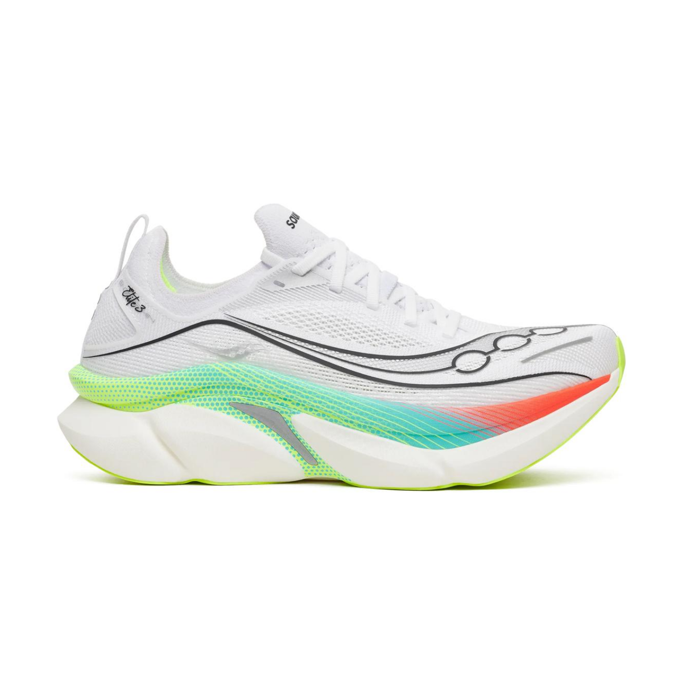 SAUCONY Endorphin Elite 3 White | Multi
