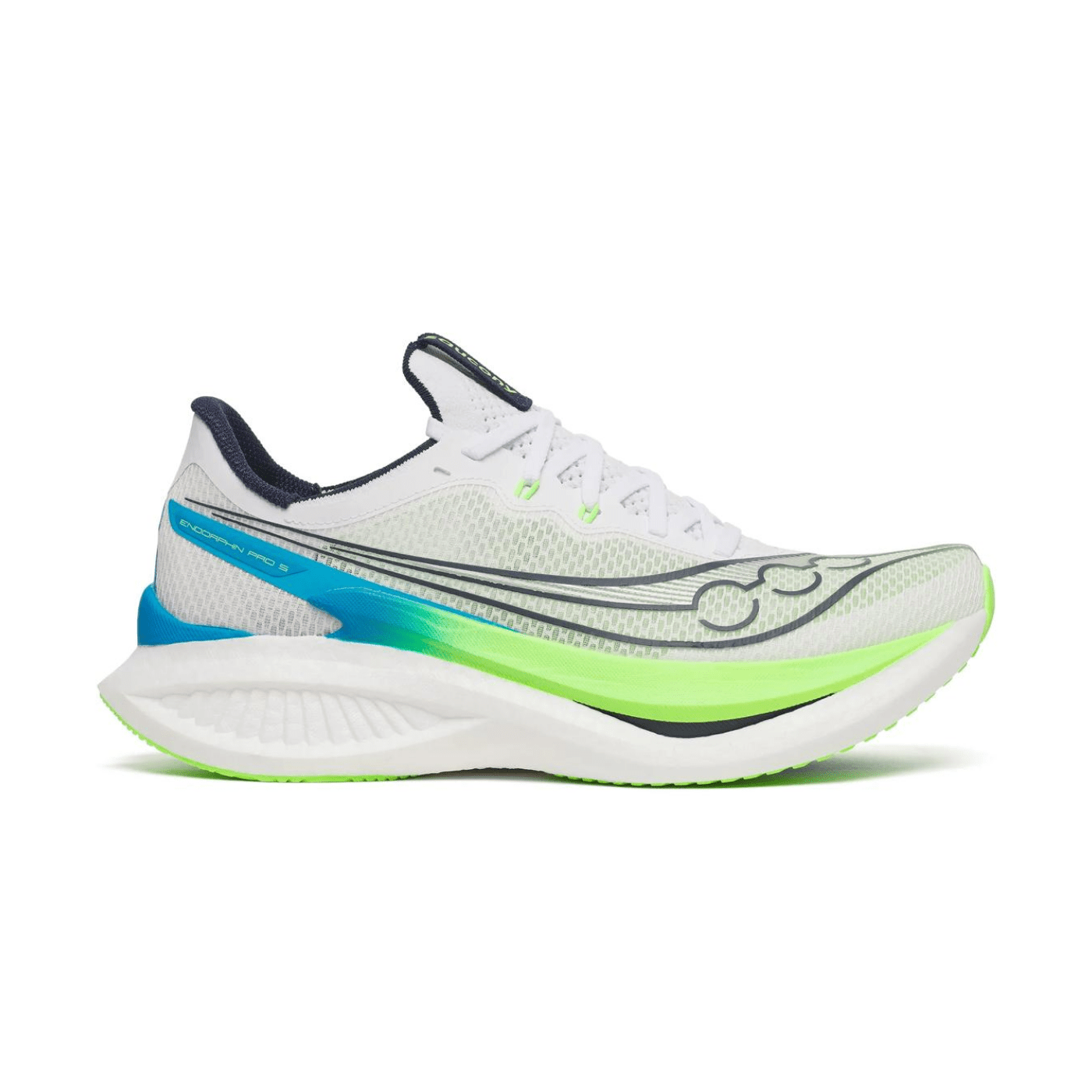 SAUCONY Men's Endorphin Pro 5 White | Slime