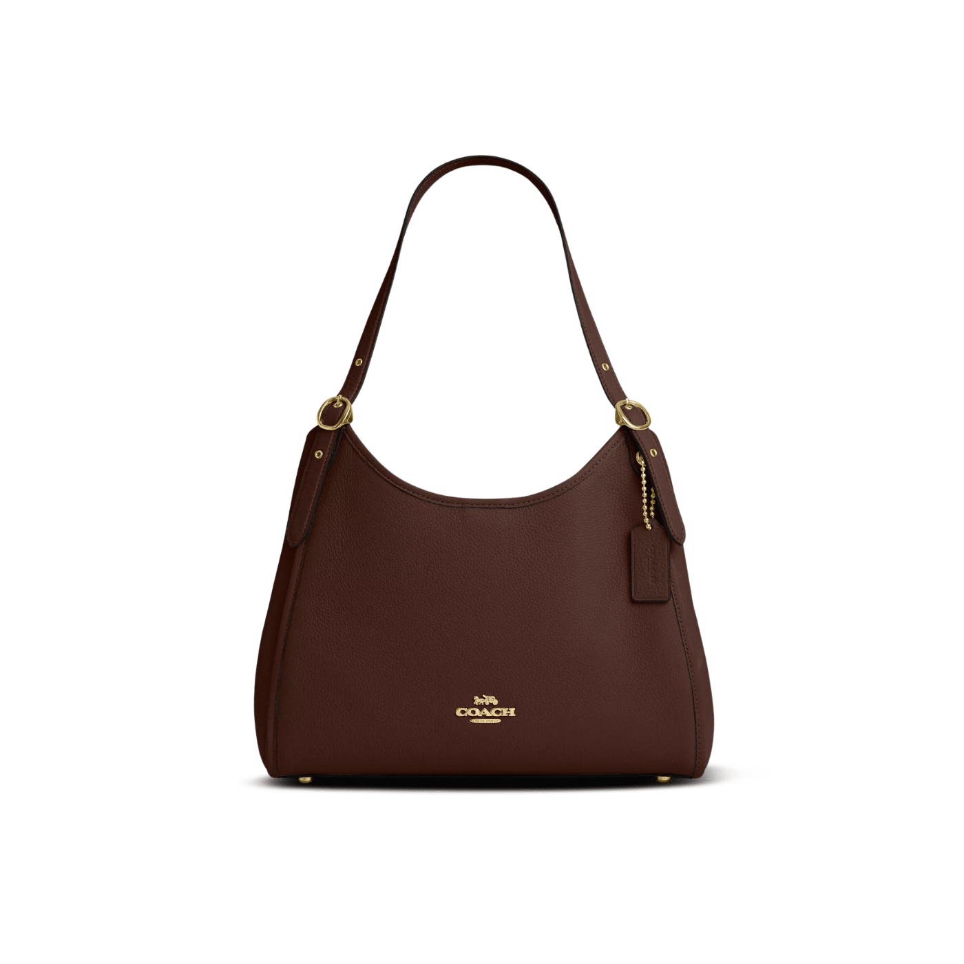 Coach Erin Shoulder Bag pebbled leather/Gold/Maple