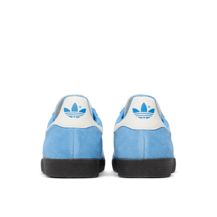 Classic Adidas Gazelle in Sky Blue, featuring vintage vibes, durable suede & sporty silhouette. Shop now on HypeElixir.com.