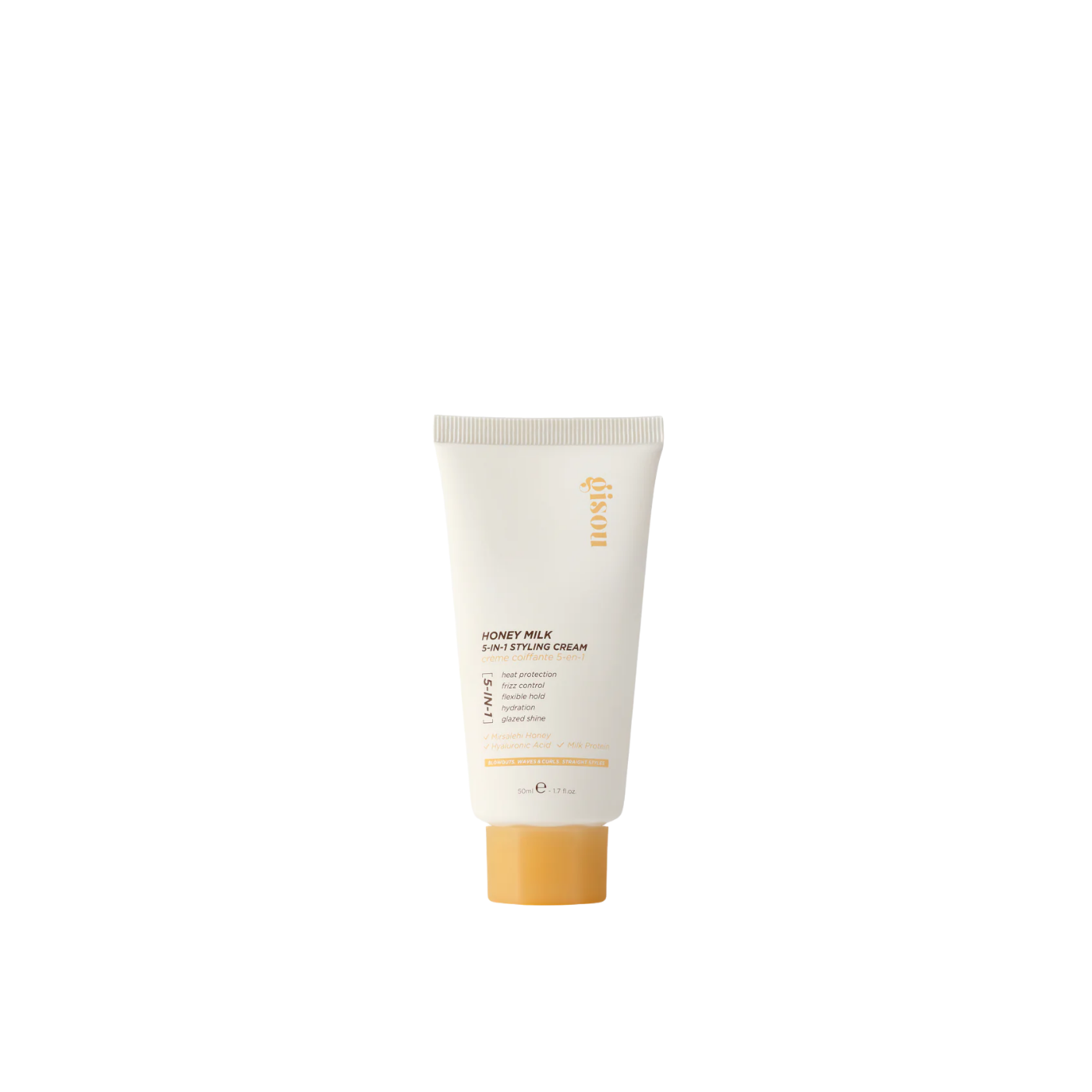 Gisou HONEY MILK 5-IN-1 STYLING CREAM - 50 ML