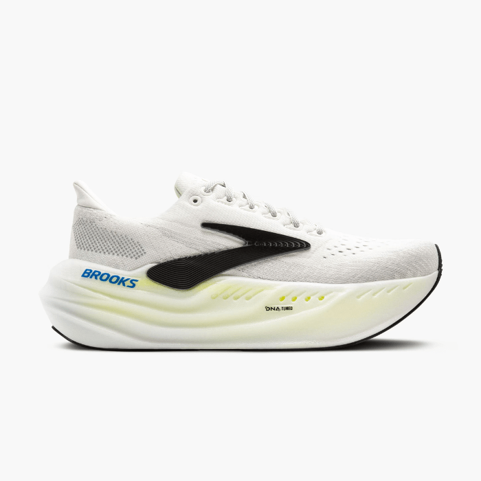 "Brooks Running Glycerin Max Grey/Black/Nightlife sneakers by Hype Elixir – premium cushioned, lightweight running shoes for superior comfort and performance."