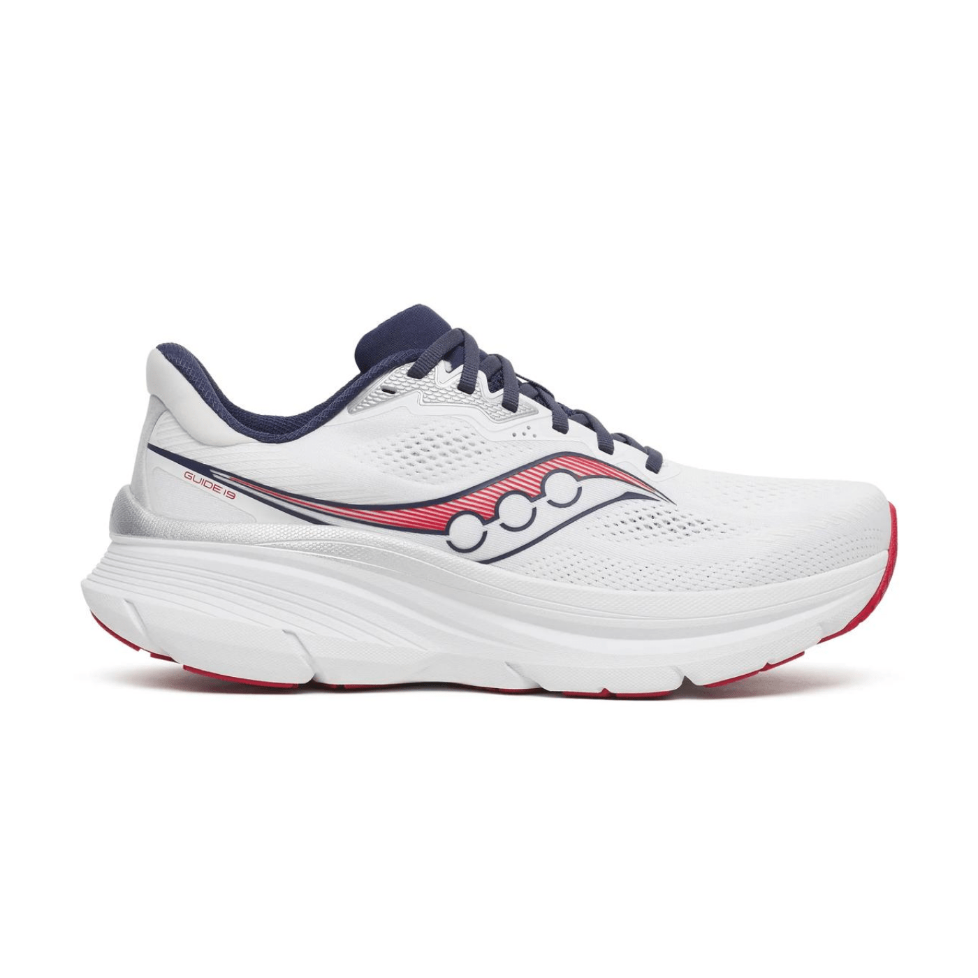 SAUCONY Men's Guide 19 White | Silver