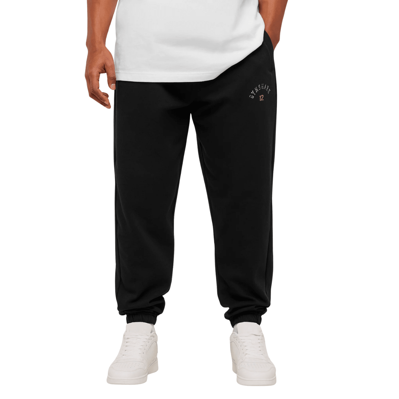 Gymshark 12 Graphic Joggers oversized fit - GS Black
