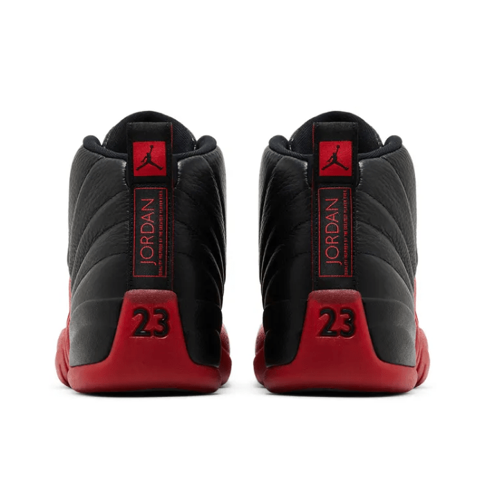 Classic Jordan 12 Retro Flu Game sneakers, inspired by MJ’s epic game-day performance. Stylish and bold. Shop on HypeElixir.com.