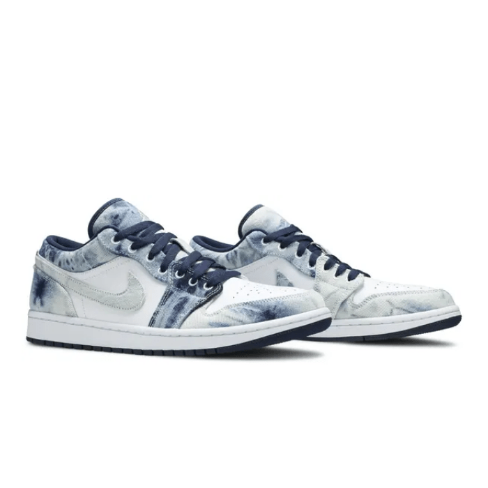 Step out in style with Jordan 1 Low Washed Denim – laid-back yet iconic, perfect for everyday wear. Shop on hypeelixir.com.