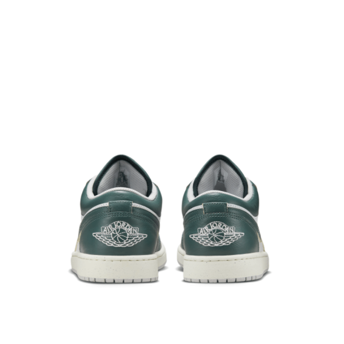 "Air Jordan 1 Low SE Oxidized Green sneakers by Hype Elixir – sleek low-top design featuring a unique oxidized green colorway for a standout, stylish look."