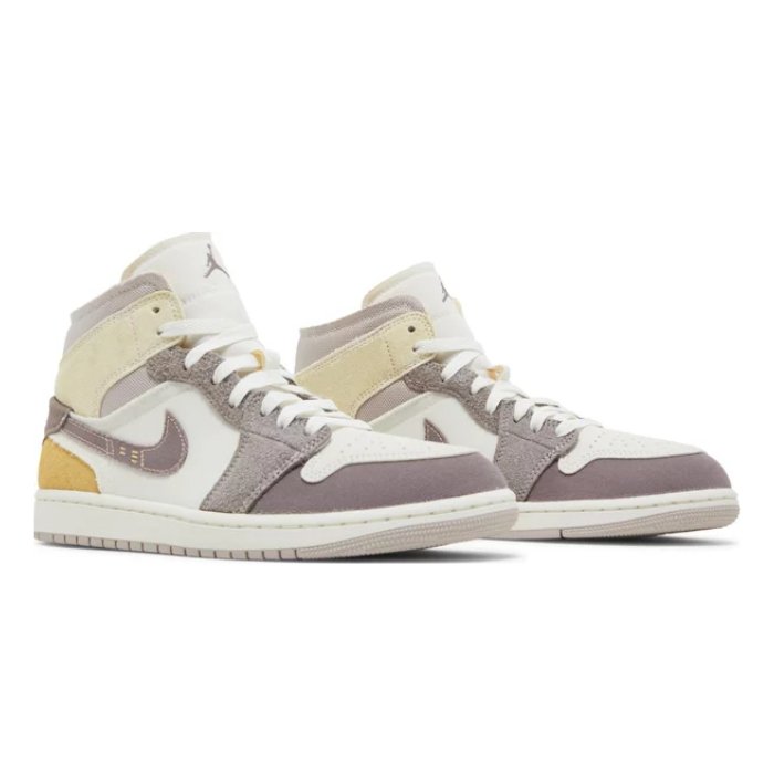 Air Jordan 1 Mid SE Craft Taupe Haze blends style and texture with suede overlays and neutral hues. Shop on hypeelixir.com.