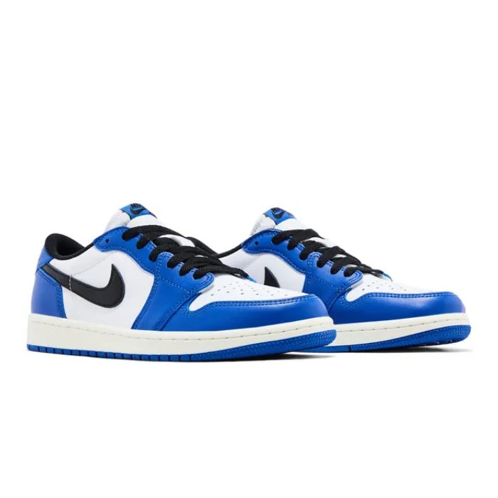 Step into timeless street style with Jordan 1 Retro Low OG Game Royal—sleek, low-cut, and iconic. Shop on hypeelixir.com.