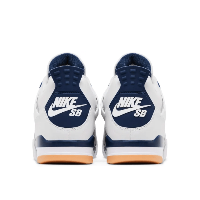 Jordan 4 Retro SB Navy offers timeless appeal with skateboarding performance and navy detailing.
Shop on HypeElixir.com.