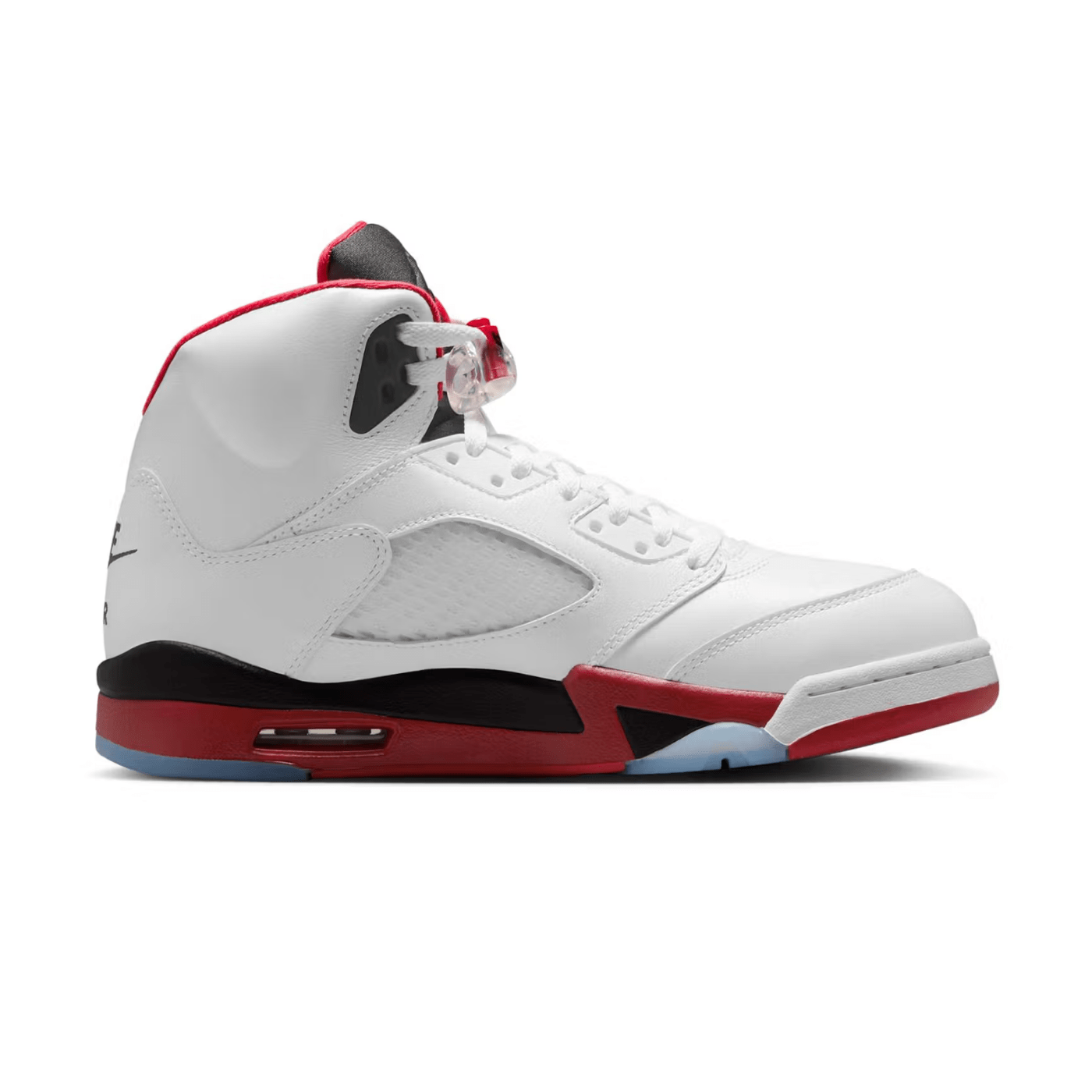 Jordan 5 Retro Fire Red Black Tongue (2025)