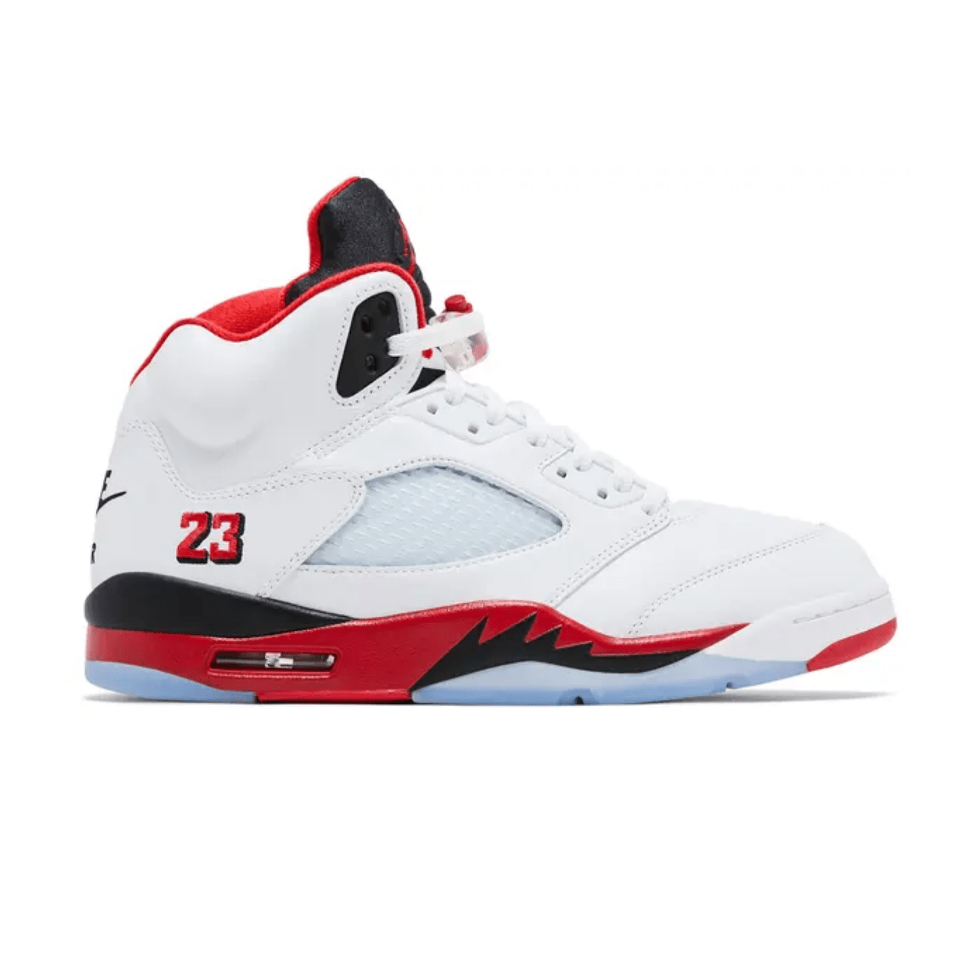 Nike Air Jordan 5 Retro Fire Red Black Tongue (2025)