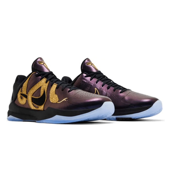 Step into the Nike Kobe 5 Protro Year of the Mamba Eggplant, featuring bold colors and advanced tech for ultimate performance and style. Shop at HypeElixir.com.