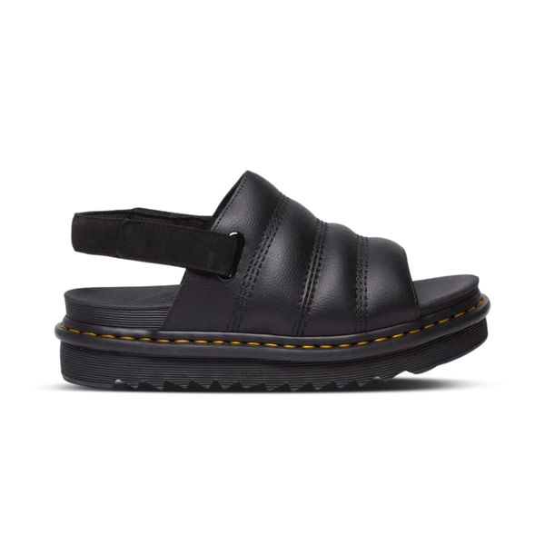 Dr. Martens Kole Athena Leather Strap Sandals BLACK