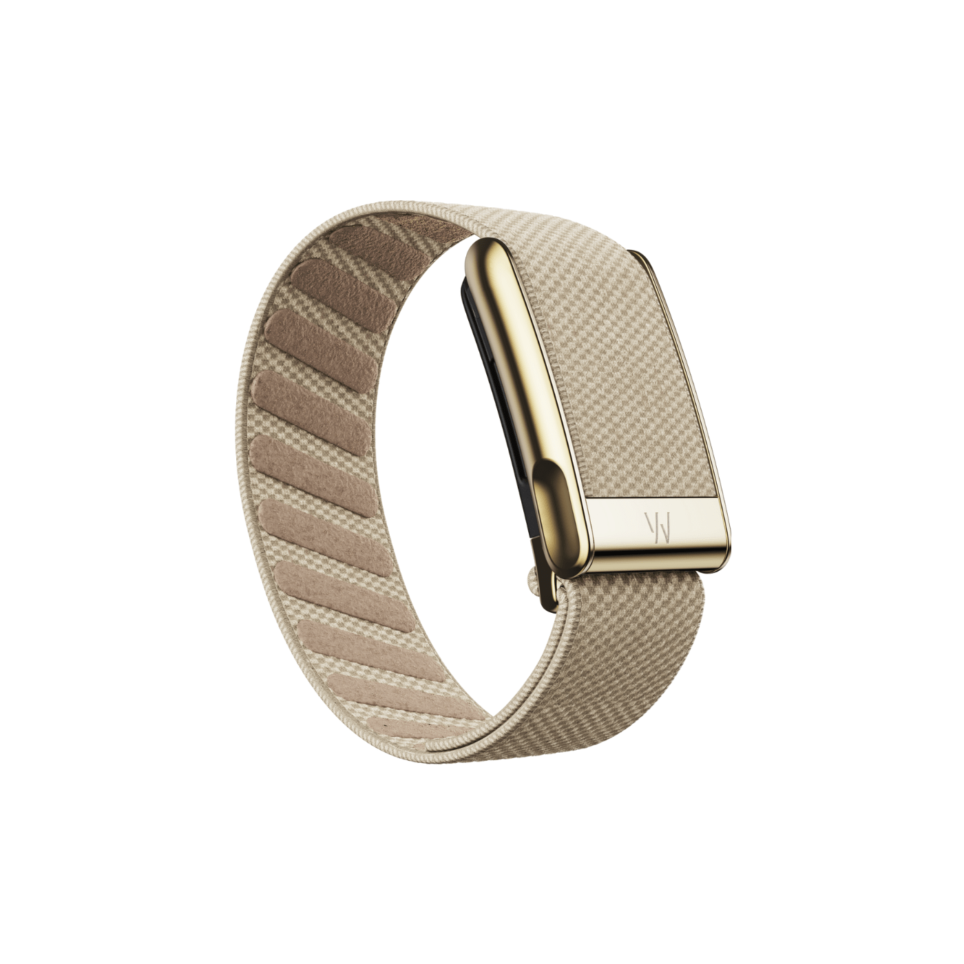 Whoop MG SuperKnit Dune with Gold Luxe Band (Strap Only)