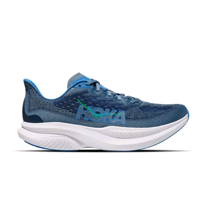 Hoka Mach 6 Downpour Thunder Cloud – lightweight, responsive sneakers built for speed and comfort. Shop on hypeelixir.com