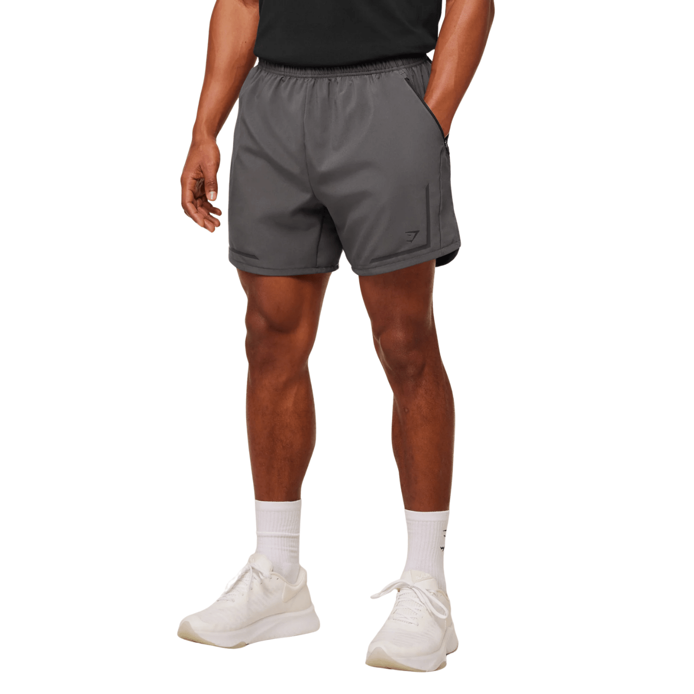 Gymshark Movement Sport 5" Shorts slim fit Grey