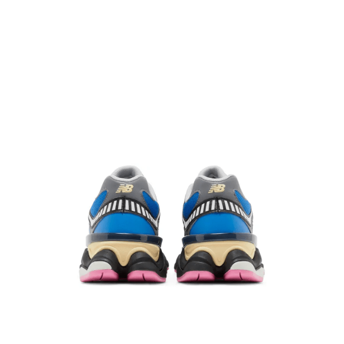 Step into bold comfort with New Balance 9060 in Blue Oasis and Real Pink, designed for all-day wear. Shop on HypeElixir.com
