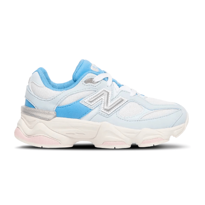 New Balance 9060 Blue White sneakers – sleek, cushioned, and retro-inspired for all-day comfort. Shop on hypeelixir.com