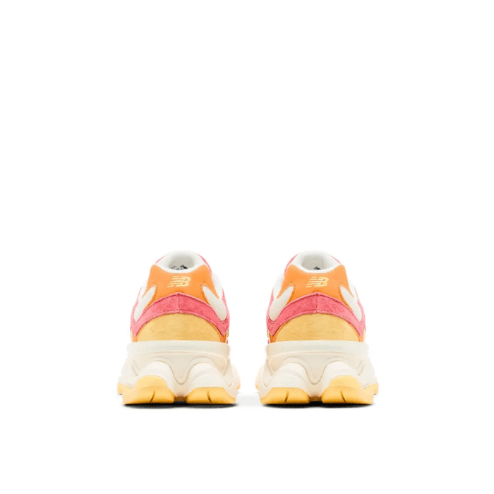 New Balance 9060 Fluorescent features striking neon hues and chunky sole design for everyday flair. Shop on hypeelixir.com