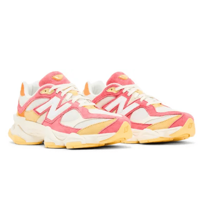 Step into modern energy with the New Balance 9060 Fluorescent—cushioned, edgy, and bold. Shop on hypeelixir.com