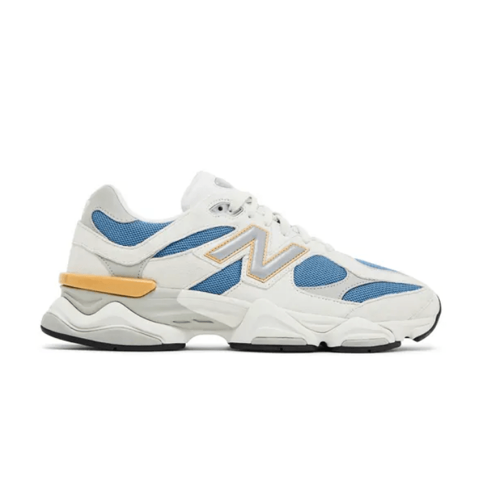 New Balance 9060 Heron Blue Grey sneakers offer bold style, comfort & stability with a modern twist. Shop on HypeElixir.com