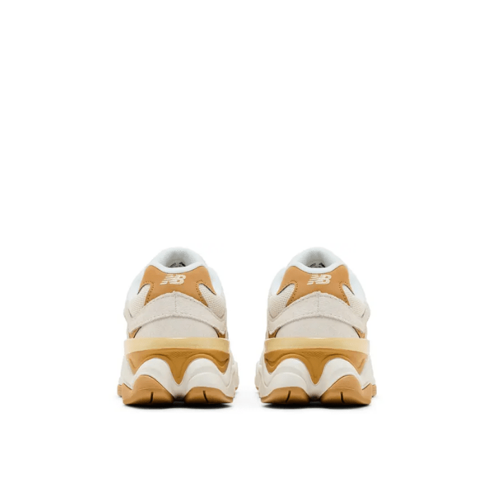 Step into comfort with the New Balance 9060 Sea Salt Dolce, featuring soft tones and bold style. Shop now at hypeelixir.com.