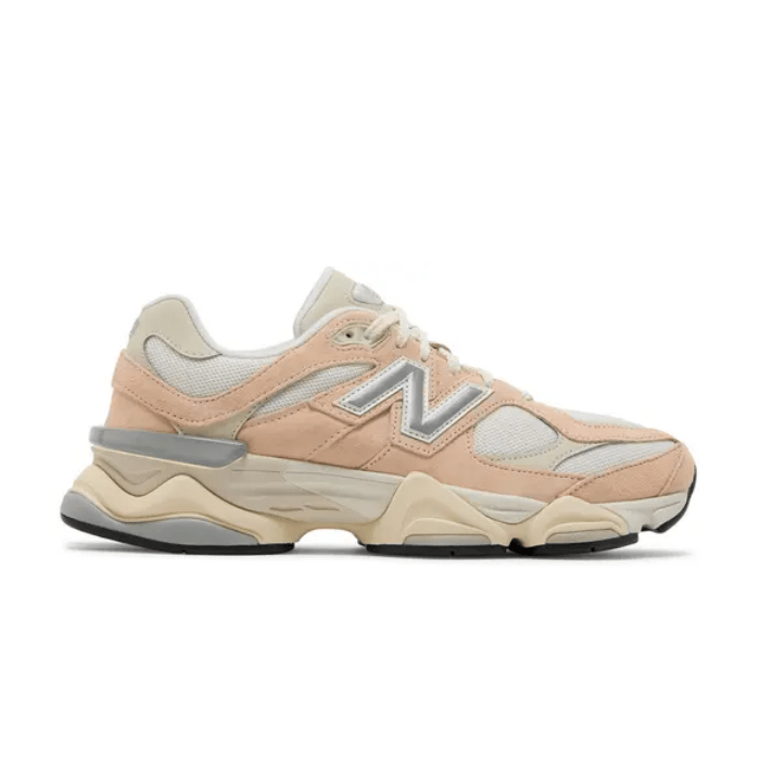 New Balance 9060 Vintage Rose blends retro vibes with modern comfort in a soft rose hue. Shop on hypeelixir.com.