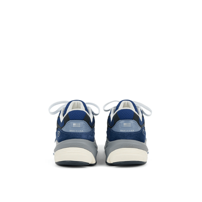 New Balance 990v6 MiUSA Inkwell – navy sneaker with elite comfort and heritage running style made in USA. Shop on hypeelixir.com
