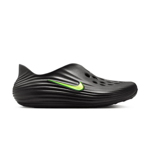 Nike ReactX Rejuven8 in Black Cool Grey Volt blends comfort and energy return with bold style. Shop now at hypeelixir.com