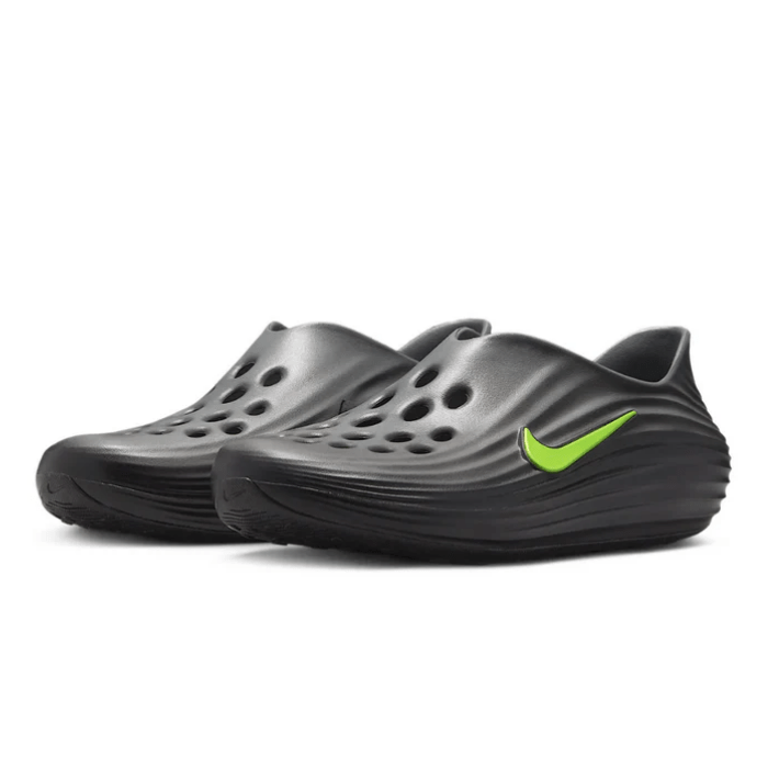 Experience lightweight performance with Nike ReactX Rejuven8 Black Cool Grey Volt sneakers. Shop now at hypeelixir.com