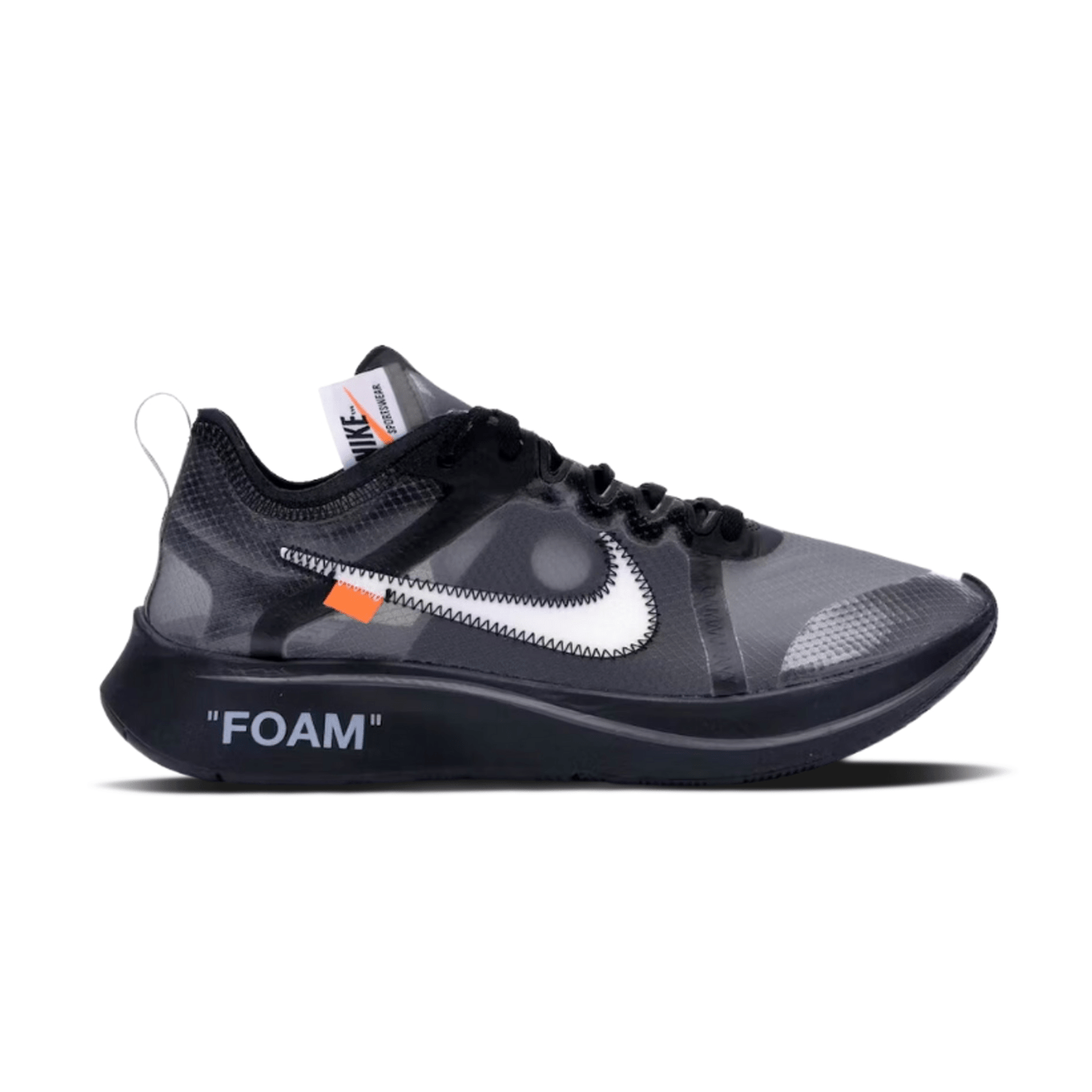 Nike Zoom Fly Off-White Black Silver