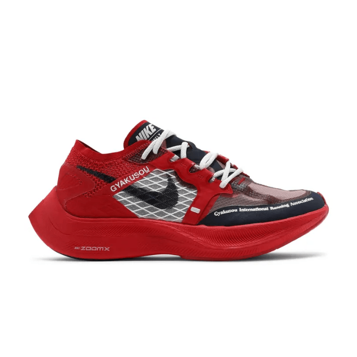 Nike ZoomX Vaporfly Next% Gyakusou Red