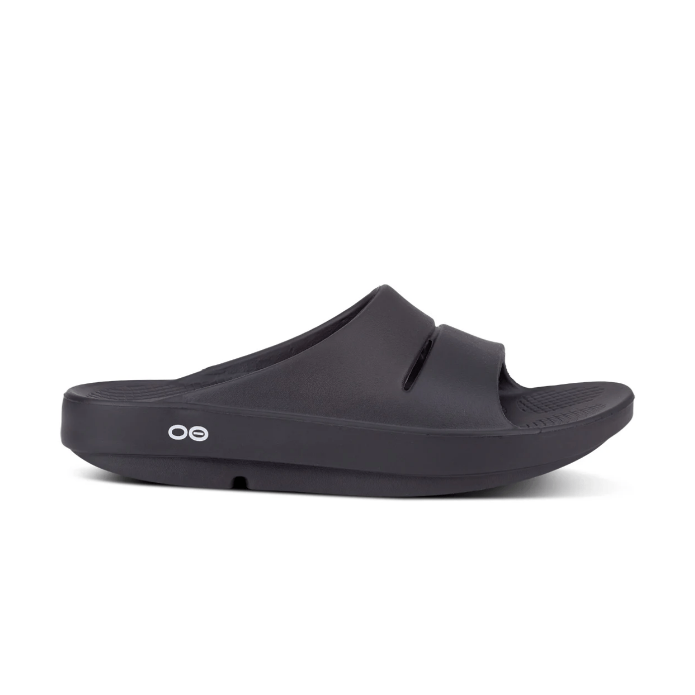 Oofos OOahh Slide Sandal Black