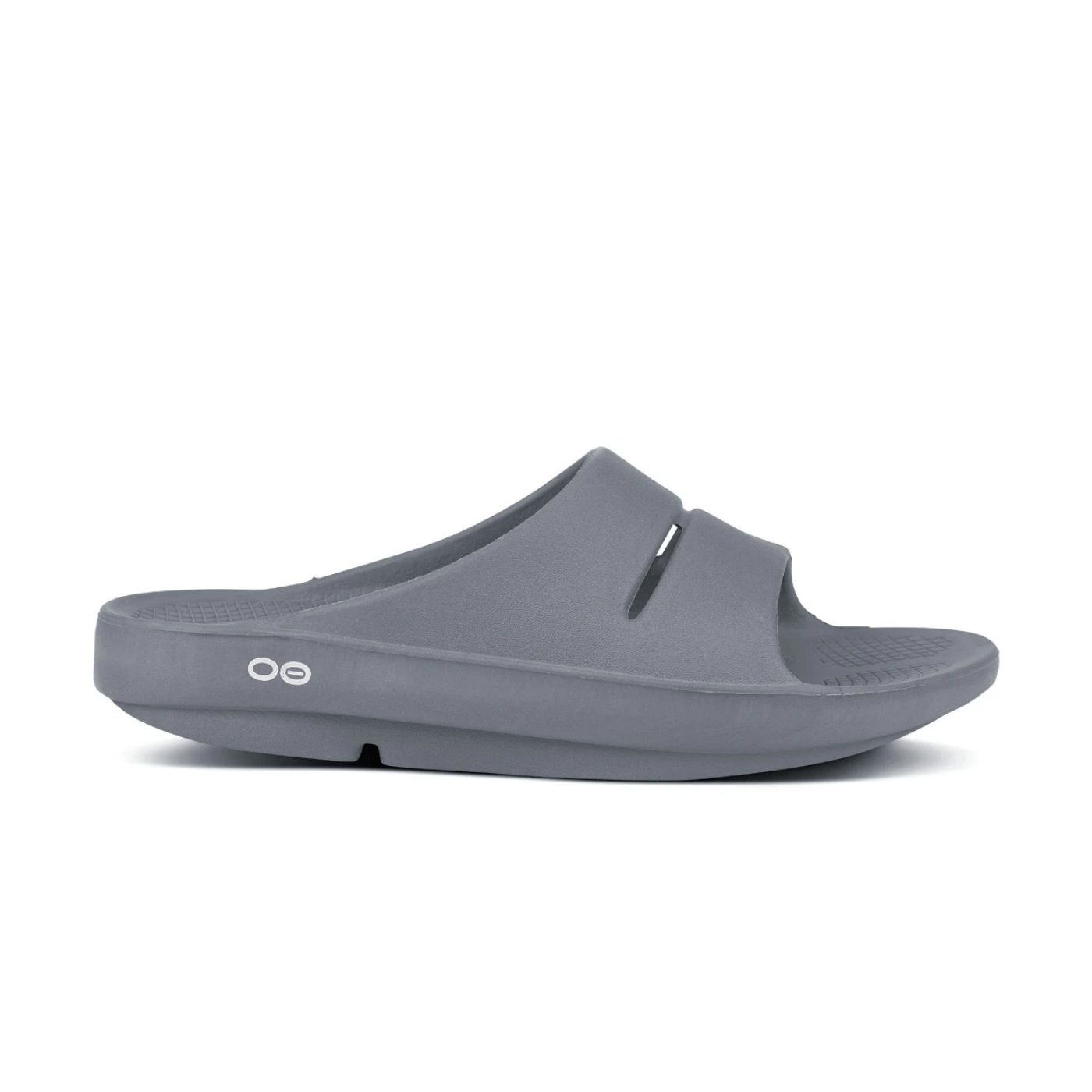 Oofos OOahh Slide Sandal Slate