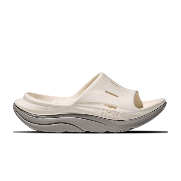 Hoka Ora Recovery Slide 3 Alabaster Stardust