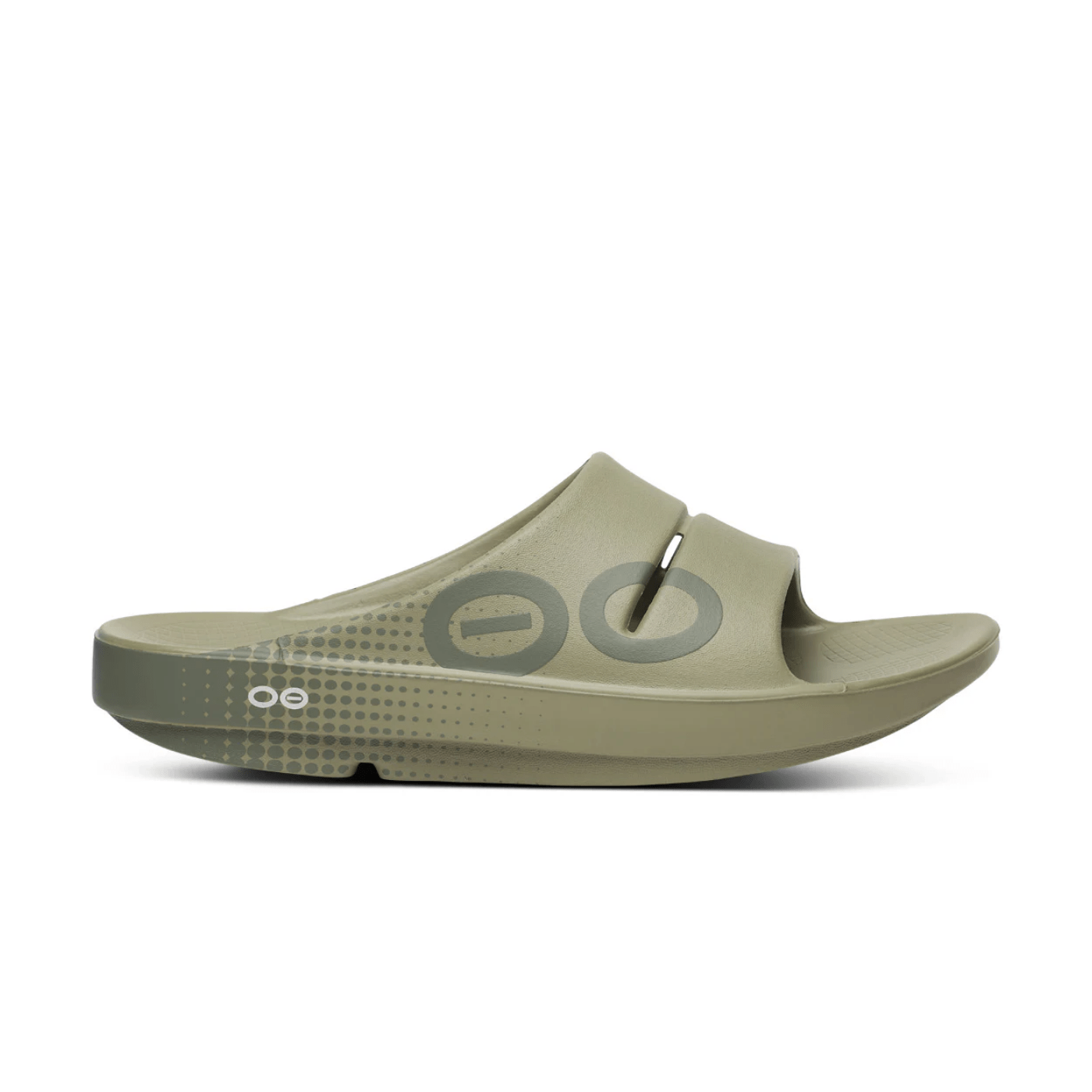 Oofos OOahh Sport Slide Sandal Foliage